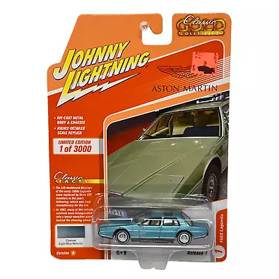 Johnny Lightning Classic Gold 1983 Aston Martin Lagonda 1:64 Diecast Version A • $21.94