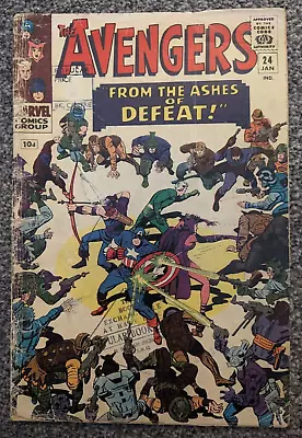 The Avengers 24. 1966 Silver Age. Kang The Conqueror • £9.98