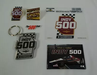 2020 Indianapolis 500 Collector Decal Event Pin Car Mount Pin Keychain Magnet • $9.99