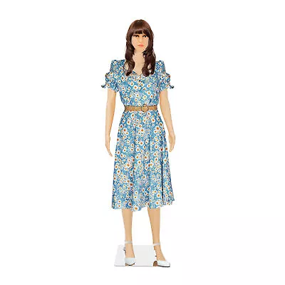 PP Realistic Display Female Mannequin Full Body Head Turns Dress Form With Base • $62.58