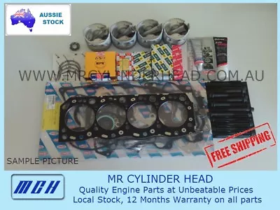 YD25 Full Engine Rebuild Kit For Nissan Pathfinder R51 Navara D22 D40 2.5L Turbo • $1399.95