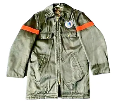 Men's Rare Vintage MTA Transit Subway Worker NYC 3M Jacket Size 38 • $800