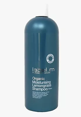 Label.M Organic Moisturizing Lemongrass Shampoo 1000ML - FREE SHIPPING! • $29