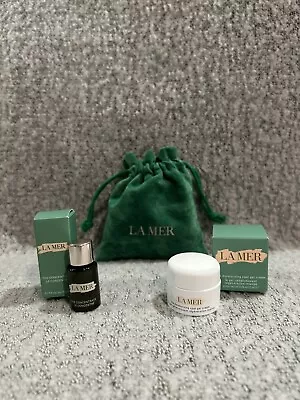 La Mer 3 Pieces Set (the Concentrate Moisturizing Coo Cream + Makeup Pouch) • $22.97