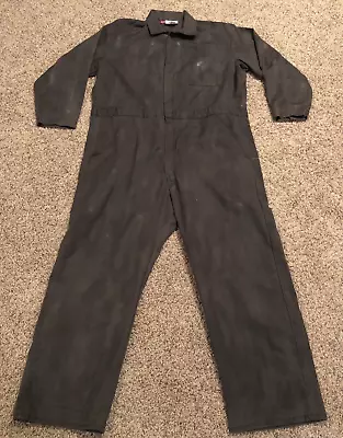 Vintage Dickies Men's Olive Green Full Zip Work Coveralls 46/48 Medium • $30