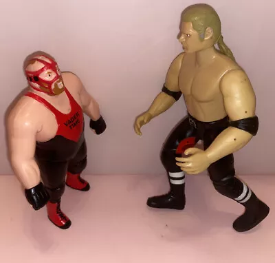 $29.99 • Buy Big Van Vader Time WWF / WWE Bend Ems Just Toys &  Jakks Triple H Figures 6”