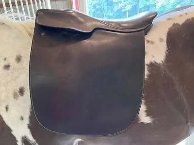 Borelli Cutback English 21  Brown Leather Monoflap Used Saddle  • $70