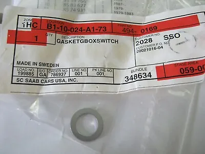 Saab 900 5 Spd Manual Transmission Upshift Switch Seal Mid 80s On NOS 49 40  169 • $5