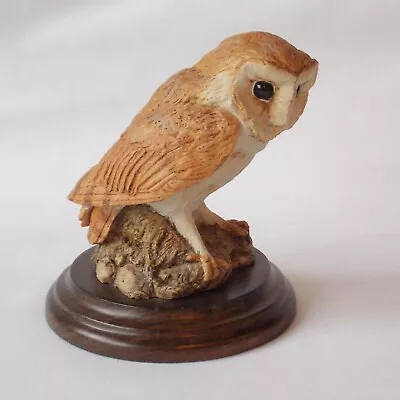 Country Artists Barn Owl. Ca 258. Hand Crafted. Signed K. Sherwin 1984. Rare. • £14.99