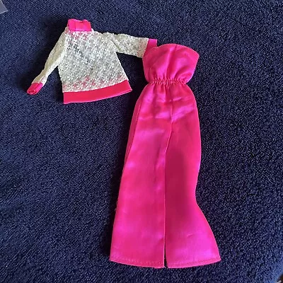 Beautiful Vintage FRANCIE Doll SATIN HAPPENIN OUTFIT #1237 1970-71 • $32