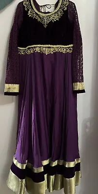 Indian Pakistani Salwar Anarkali Women’s Dress Size 14 • £60