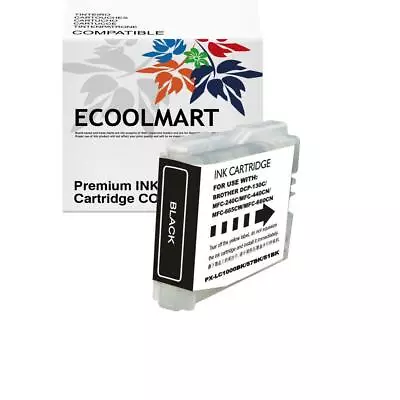 1 BLACK Ink Jet Cartridge Fits Brother LC51  MFC-230C MFC-240C MFC-440CN 465CN • $6.47