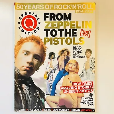 Q Magazine 50 Yearsof Rock ‘n' Roll Special Edition 1954-2004 Part 2: The 70's • $25