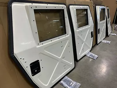 NEW HMMWV Fiberglass Doors (4) With Glass Fits All Variants X Door Pattern H1 • $3995