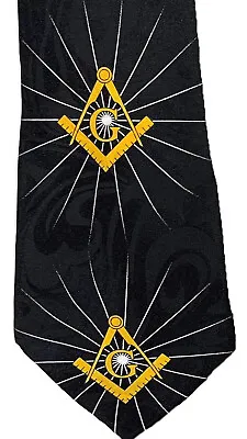 Steven Harris Men's Masonic Necktie Mason Neck Tie Stock 23 • $17.99