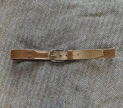 MAX MARA LEATHER SUEDE WOMENS BELT Size L  113x4 Cm • $25