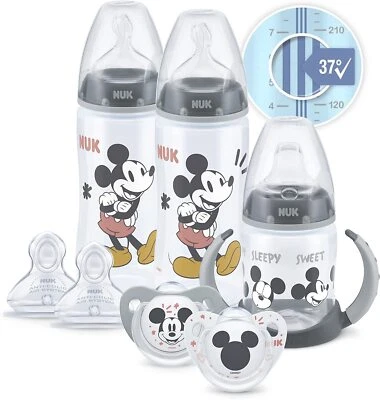 £22.25 • Buy NUK Disney First Choice+ First Years Set 6-18 Months Temperature Control 300ml