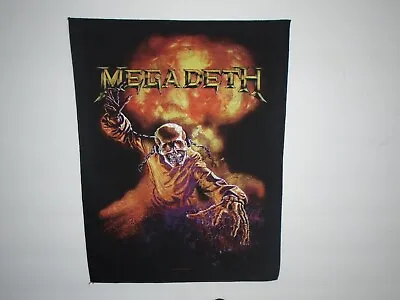 Megadeth Nuclear Printed Back Patch • $13.48