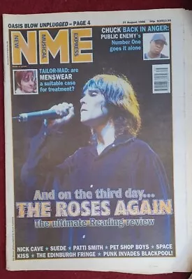 New Musical Express NME 31 Aug 1996 Stone Roses Suede Oasis Nick Cave Kiss • £5