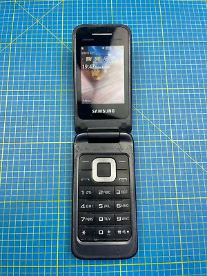 Samsung GT C3520 Black Tesco Mobile Flip Phone • £19.99