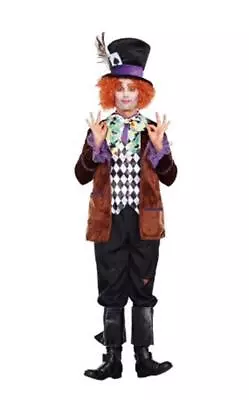 Mad Hatter Madness - Alice In Wonderland - Costume - Men - 4 Sizes • $82.99