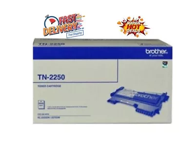 Brother Genuine TN-2250 High Yield Toner DCP-7060D DCP-7065DN MFC-7860DW 2.5K • $109