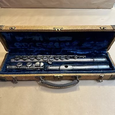 Vintage PJ Hardy 1250 Flute With Original Case Elkhart Indiana G7 • $35