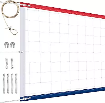 Professional Volleyball Net Outdoor Heavy Duty Upgraded Weather Resistance • $68.99