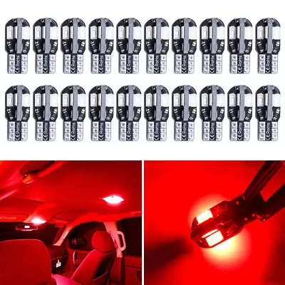 20 X T10 LED 194 168 W5W Interior Map Dome Trunk License Plate Light Bulbs 2886X • $8.86