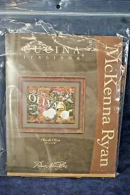 Quilt Kit With Material Cucina Italiana Olio Di Oliva McKenna Ryan 15X11 3/4 • $20