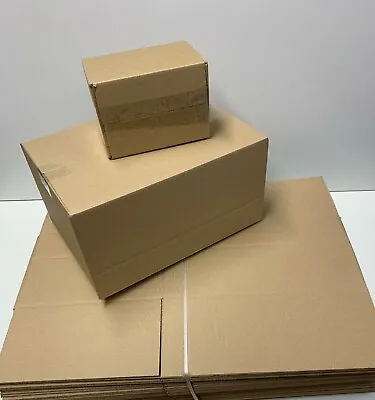 Cardboard Boxes For Posting Shipping - Postal Packing Cartons • £9.99