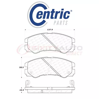 Centric C-TEK Ceramic Disc Brake Pads For 1999-2001 Isuzu VehiCROSS 3.5L V6 Uv • $37.11