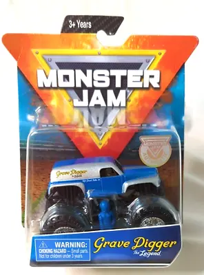 Monster Jam Truck Grave Digger Figure Poster 1:64 Spinmaster DieCast Retro Rebel • $13.95