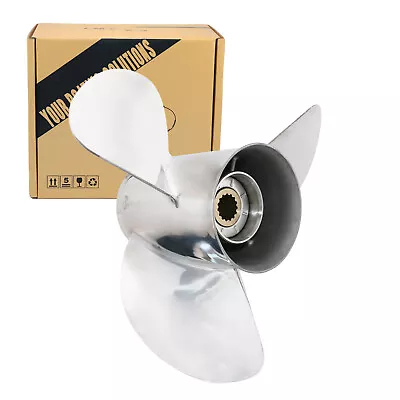 13 1/4x17 Stainless Steel Propeller For Yamaha Outboard Engines T50-F115-130HP • $285