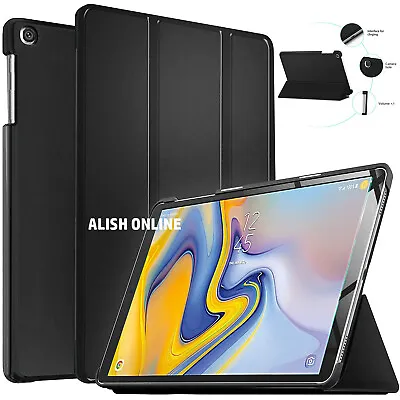 For Samsung Galaxy Tab A 10.1 2019 T510 T515 Case Flip Slim Leather Stand Cover • £7.45