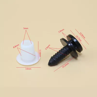 5 Pcs Car Interior A-Pillar Trim Retainer Clips For VW • $7.62