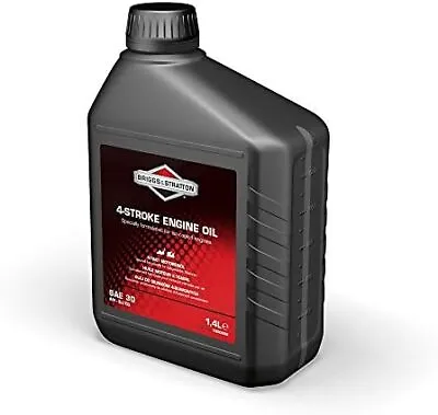 Briggs & Stratton 100006E 4-Stroke Lawn Mower Engine Oil SAE30 1.4 L Black 1 • £23.70