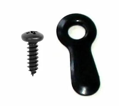 $57.95 • Buy 500 - Rigid Black Oxide Turn Buttons, With Screws, For Picture Frames, 
