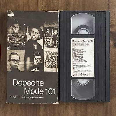 Depeche Mode 101 (1989) - VHS Live Convert Movie - Music Tape • $7.99