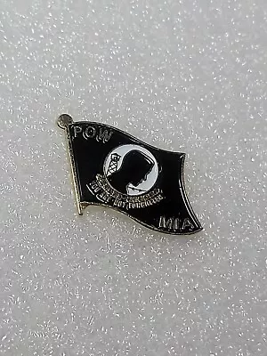 POW*MIA Flag Lapel Tie Pin US Military Army Navy USAF Marines P62262 Clutch Back • $12.99