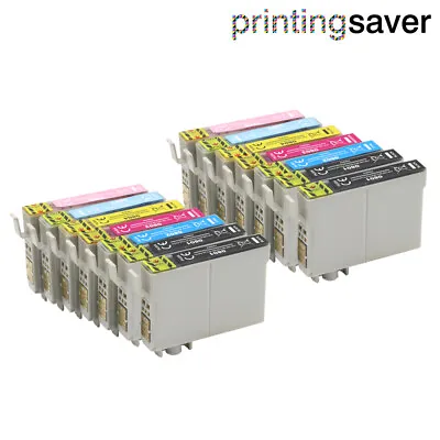£10.99 • Buy 14 Ink Cartridge Non-oem For Epson Stylus Photo PX830FWD R265 R285 RX560 RX585