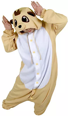 £84.22 • Buy Meerkat Animal Kigurumi Pajama Adult Sleepwear Costume Unisex Cosplay Sweetholic