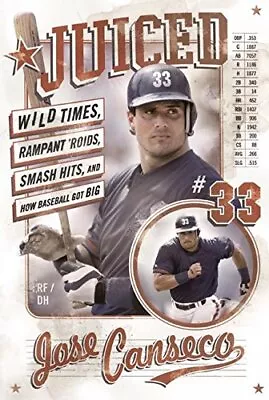 Juiced: Wild Times Rampant 'roids S... Canseco Jose • £3.88