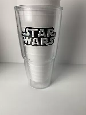$7.95 • Buy TERVIS TUMBLER STAR WARS Embroidered Patch 24oz Cup With Lid Made In America