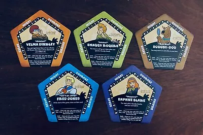 Scooby-Doo Betrayal At Mystery Mansion | All 5 Character Cards | Game Pieces • $12.99