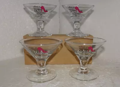 VAIL O'Bos GIRLS NIGHT OUT BEAVER CREEK VAIL Mini Martini Shot Glass Set Of 4 • $25