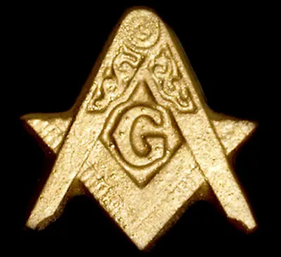 Freemason Masonic Lodge Symbol Sculpture Plaque Gold Finish • $19.99