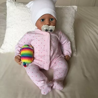 Baby Annabell Girl Doll. 18ins Baby Doll With Dummy • £23.50