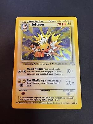 Pokemon Card - Jolteon Jungle 4/64 Holo Rare • $39