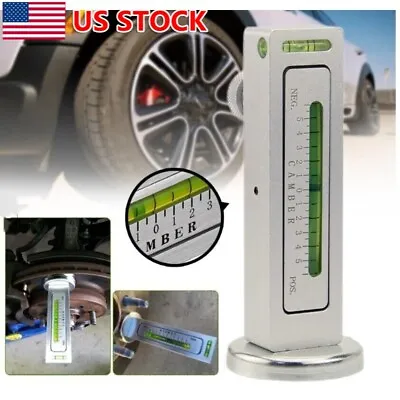 Adjustable Magnetic Gauge Tool Camber Castor Strut Wheel Alignment Truck Car • $10.99